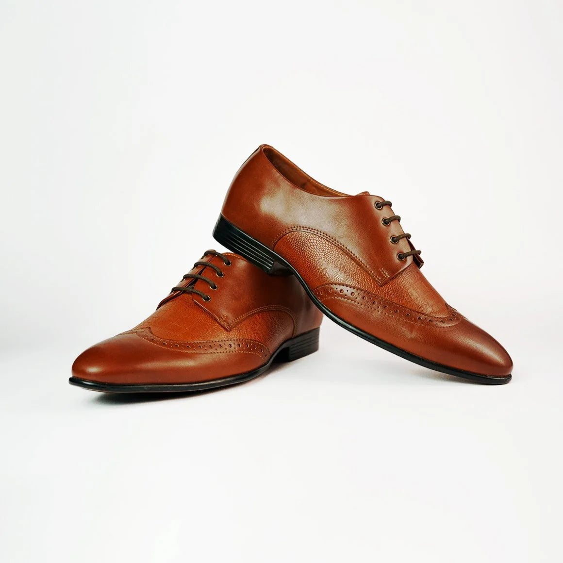 Men's Tan Formal Oxfords