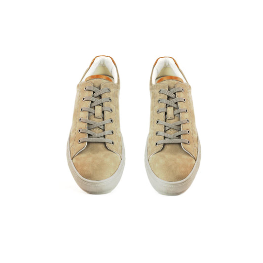 Men Leather Suede Sneakers